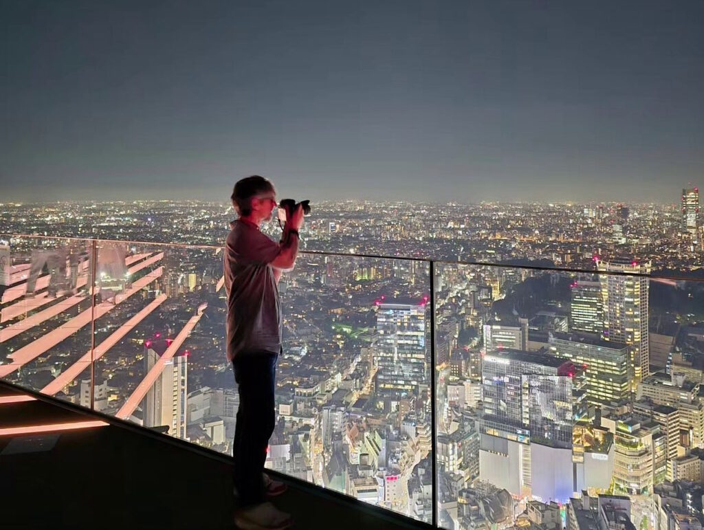 Shibuya Sky by night